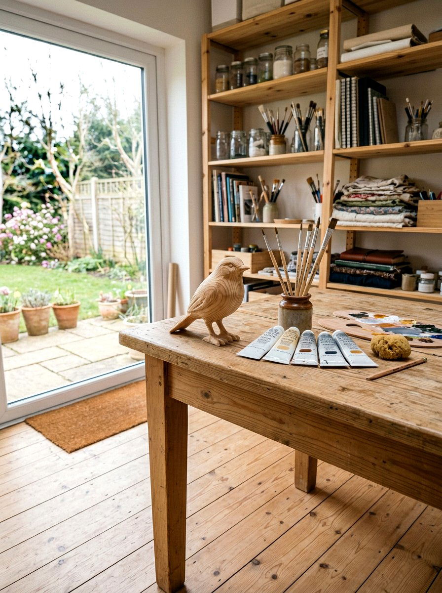 Unfinished Wood Bird - 25 Spring Wooden Bird Ideas