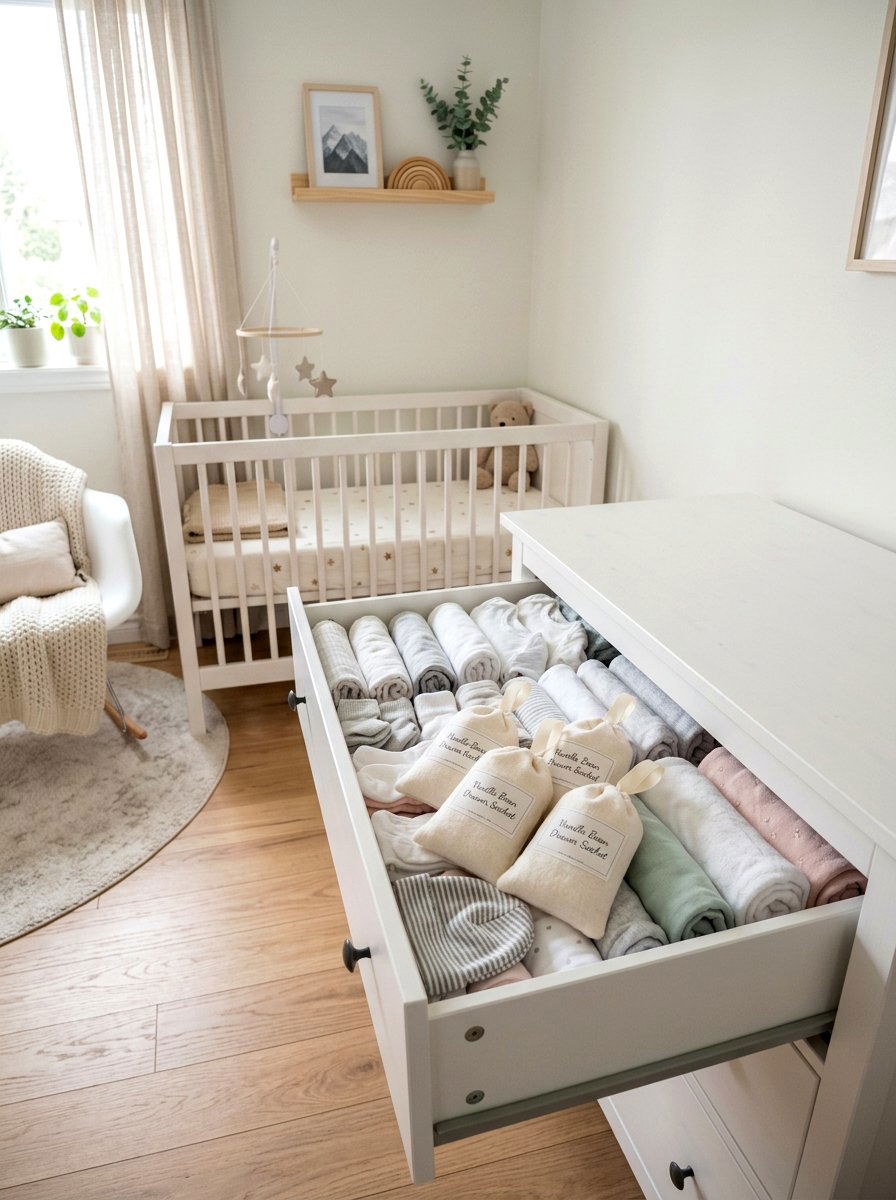 Vanilla Drawer Sachet - 25 Spring Sachet Ideas