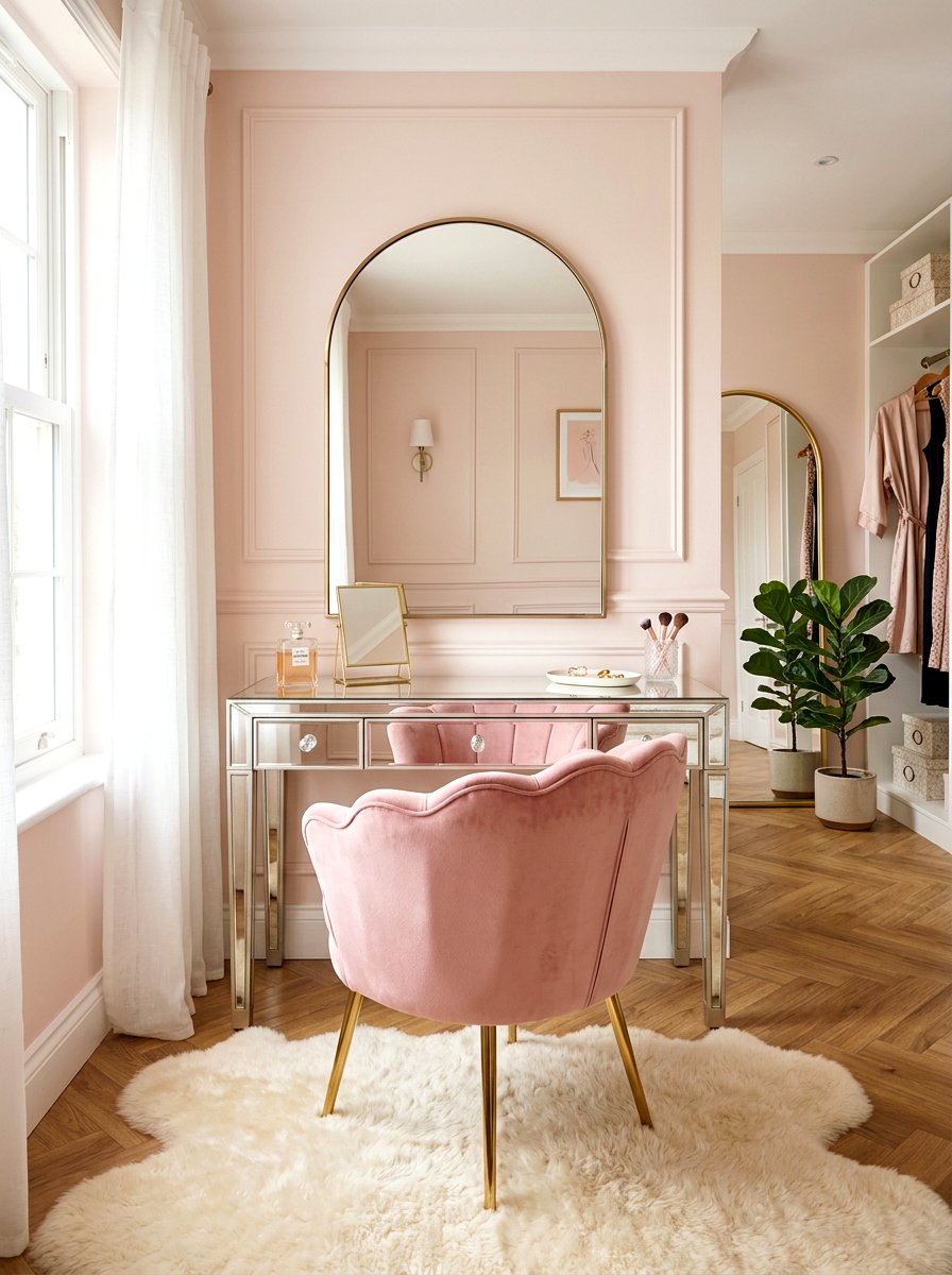 Vanity chair - 25 Spring Bedroom Chair Ideas