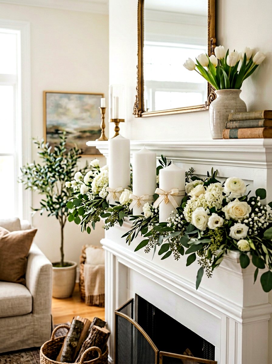 Vase Ribbon Embellishment - 25 Spring Ribbon Decor Ideas