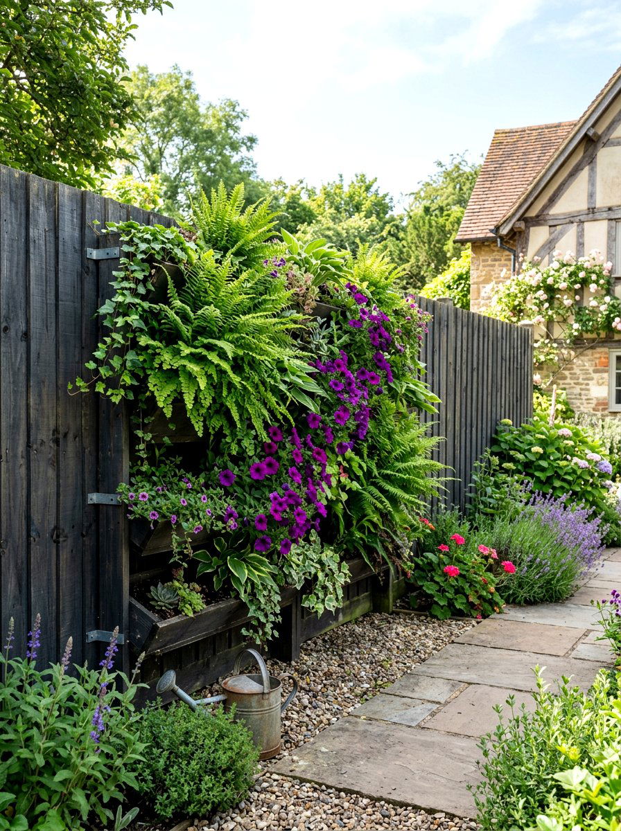 Vertical Garden - 25 Spring Backyard Decor Ideas