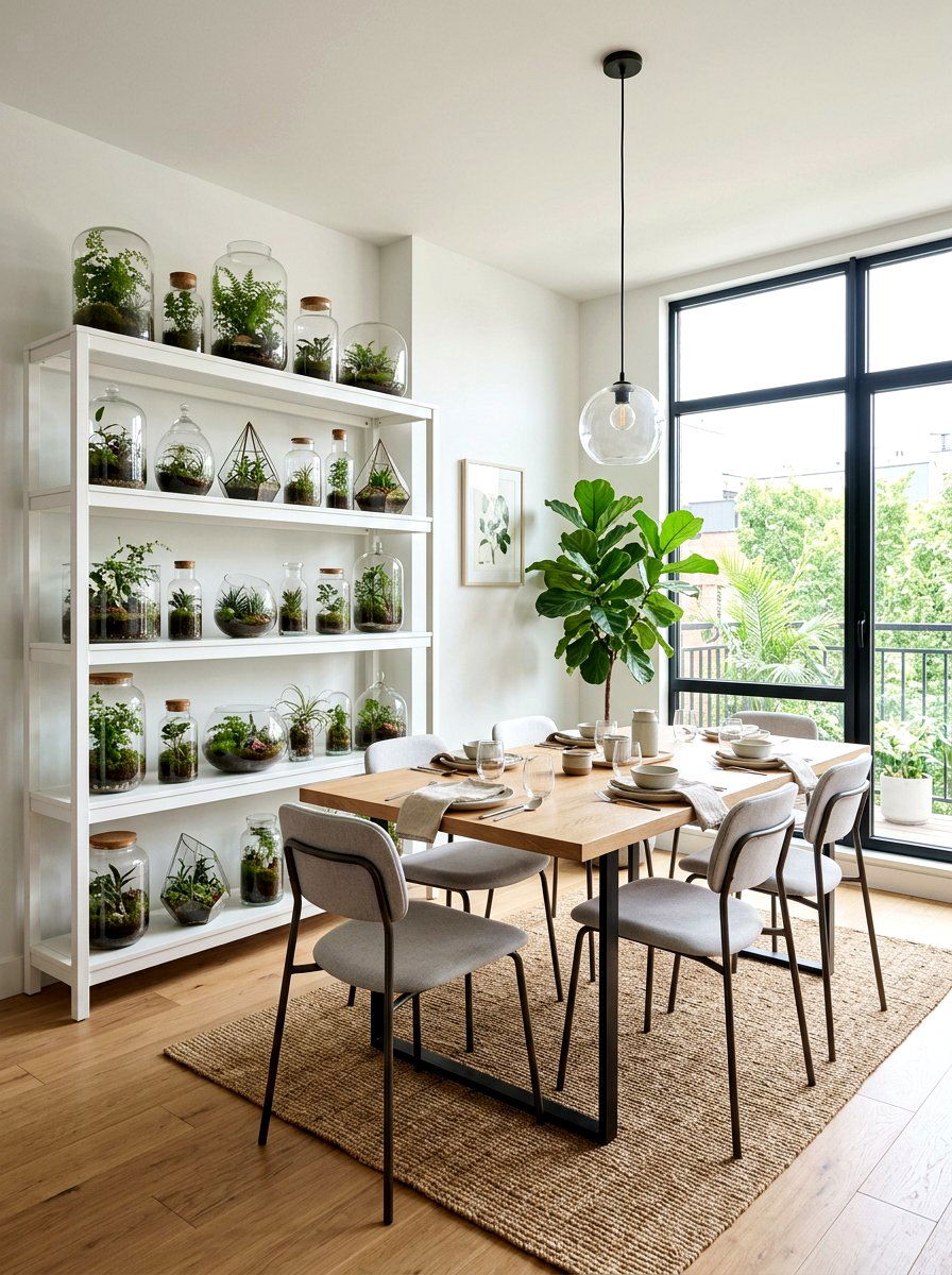 Vertical Terrarium Garden - 25 Spring Terrarium Decor Ideas