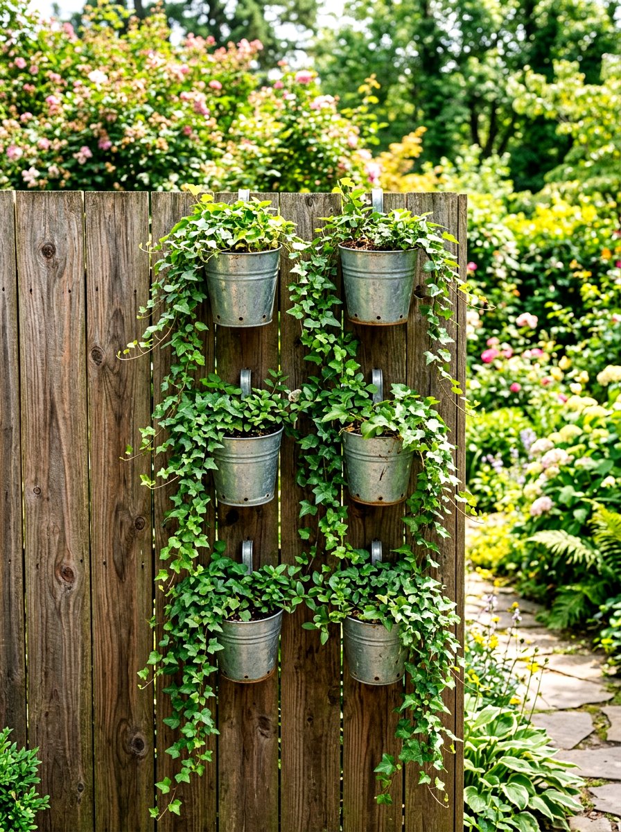 Vertical Wall Planter - 25 Spring Galvanized Tub Planter Ideas