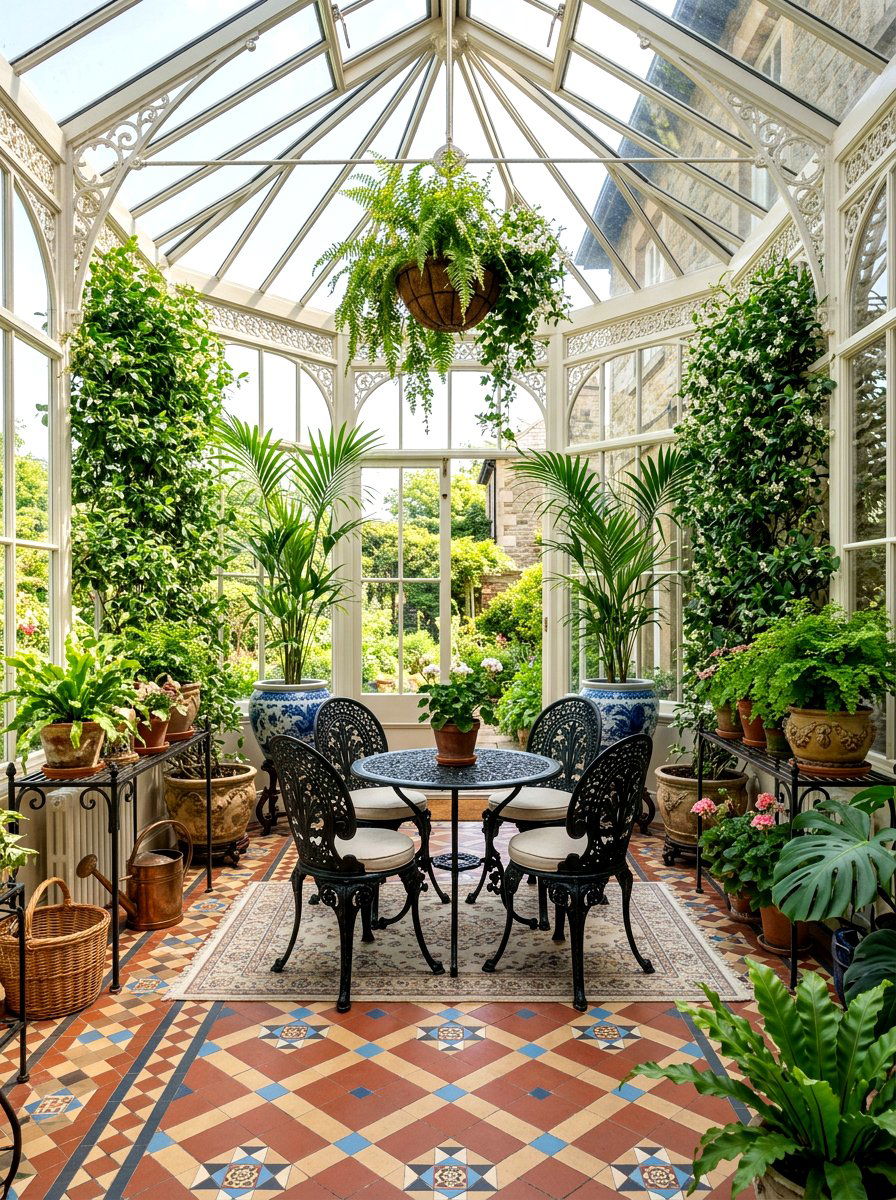 Victorian sunroom plants - 25 Spring Victorian Decor Ideas