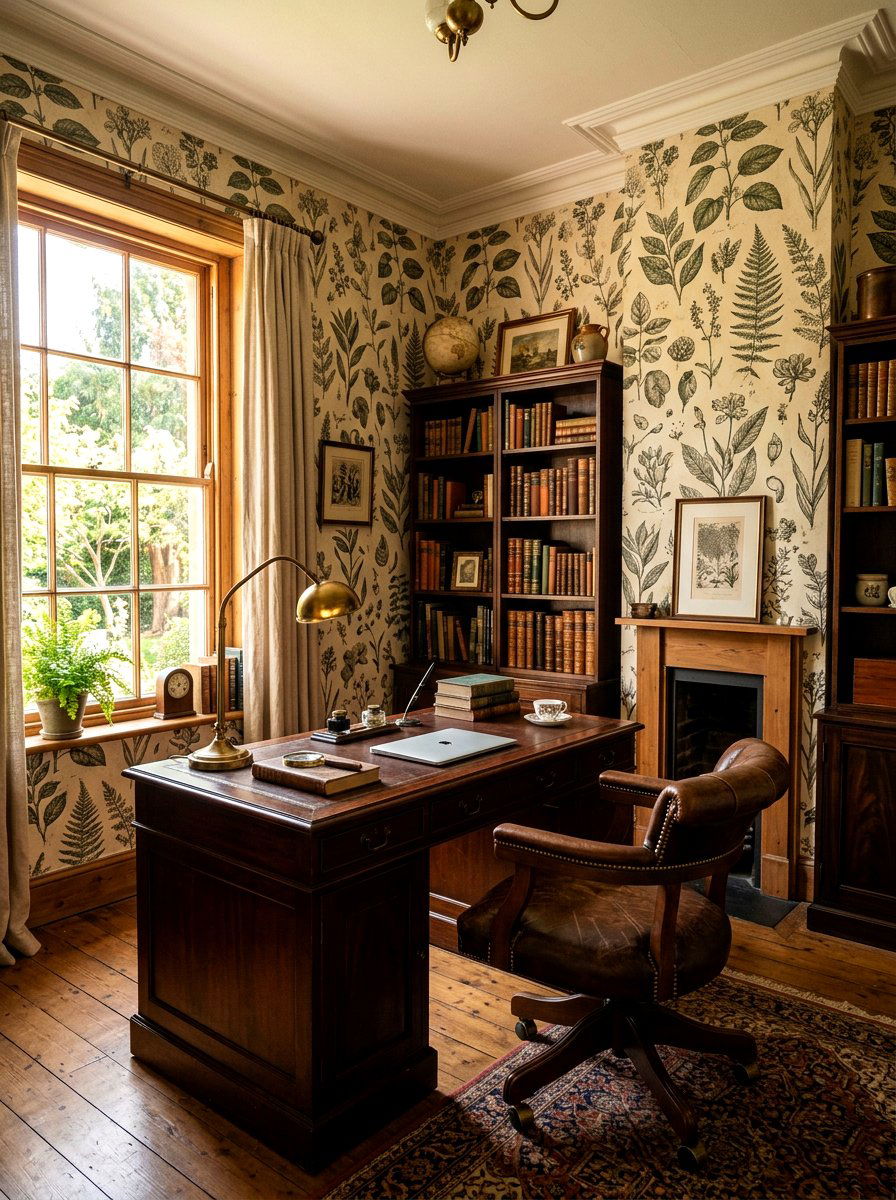 Vintage Botanical Print - 25 Spring Floral Wallpaper Ideas