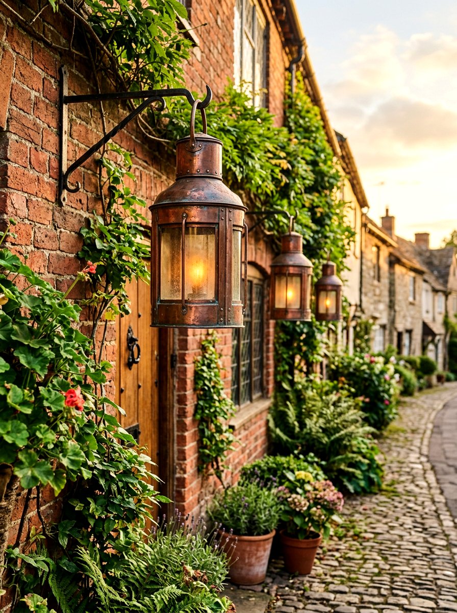 Vintage Copper Lanterns - 25 Spring Outdoor Lantern Ideas