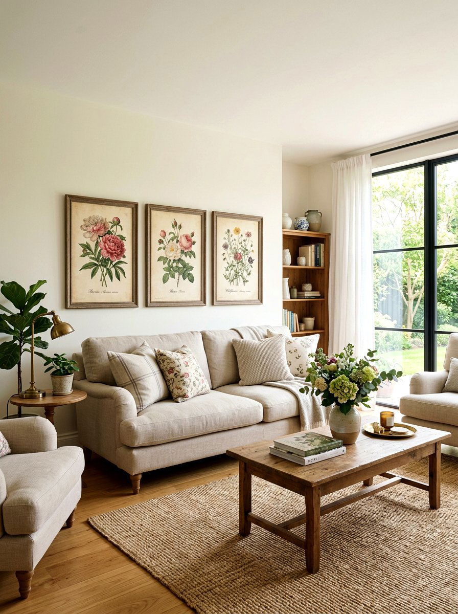 Vintage Floral Wall Art - 25 Spring Botanical Print Ideas