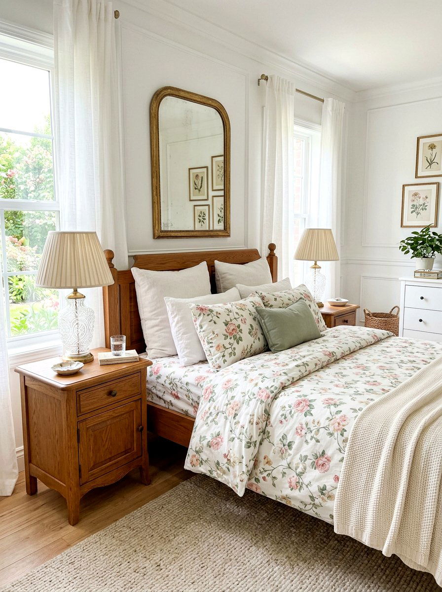 Vintage Glass Lamps - 25 Spring Glass Decor Ideas