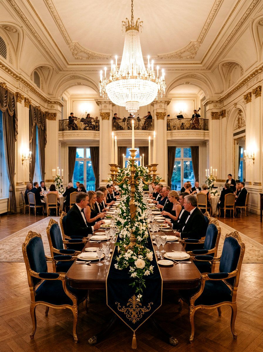 Vintage Gold Candelabra - 25 Spring Wedding Centerpiece Ideas