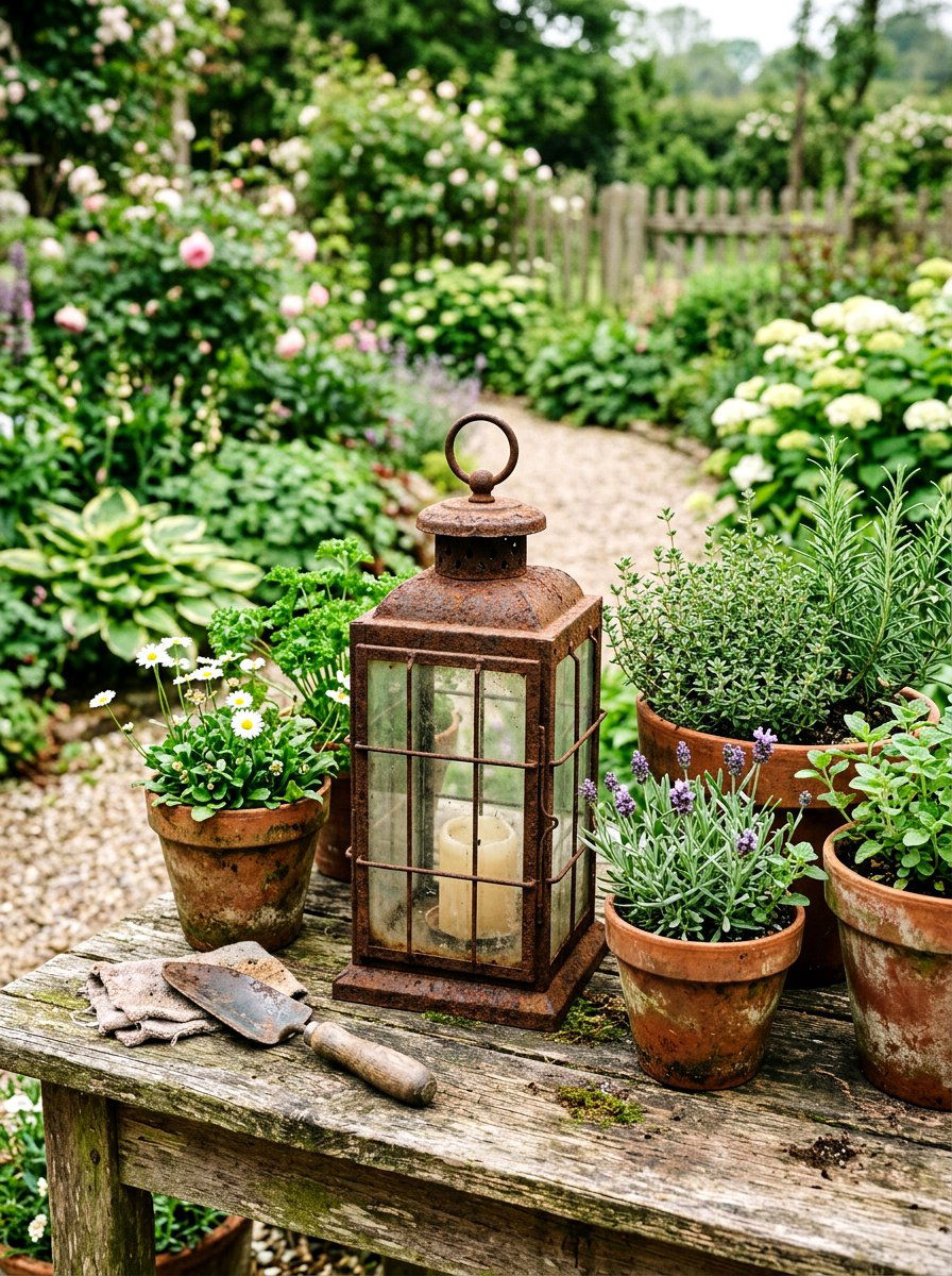Vintage Lantern Decor - 25 Spring Garden Lantern Ideas