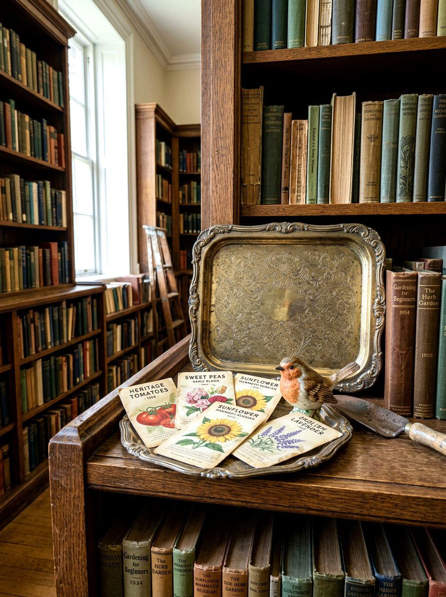 Vintage Metal Tray - 25 Spring Metal Tray Decor Ideas