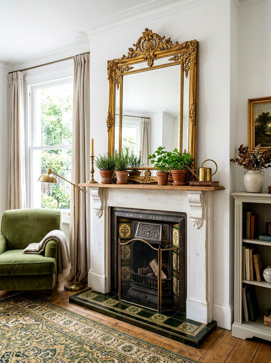 25 Gorgeous Spring Mantel Styling Ideas for a Bright Home