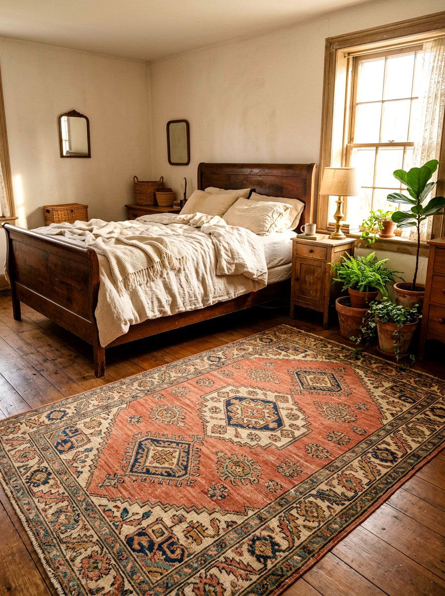 25 Spring Bedroom Rug Ideas for a Light and Airy Floor