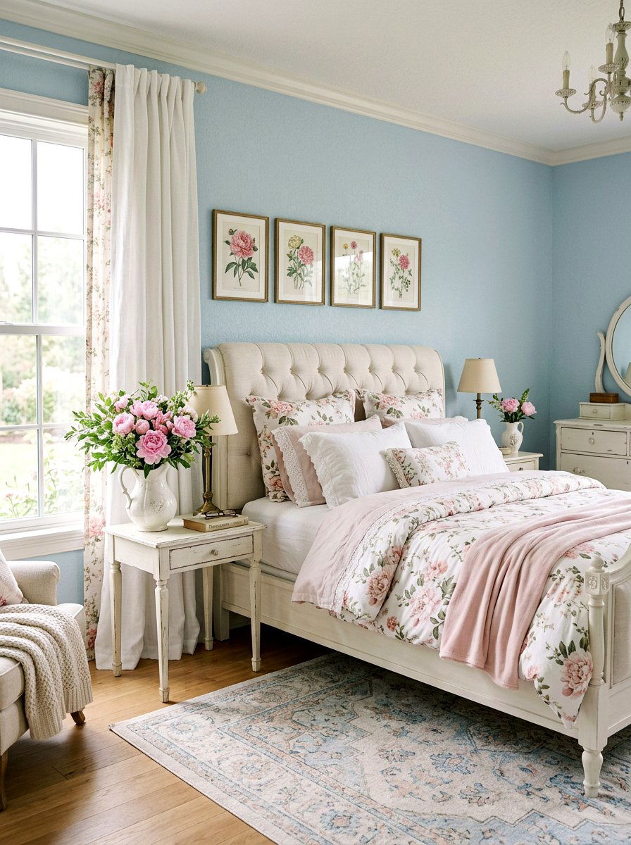 Vintage Pitcher Peonies - 25 Spring Flower Vase Ideas