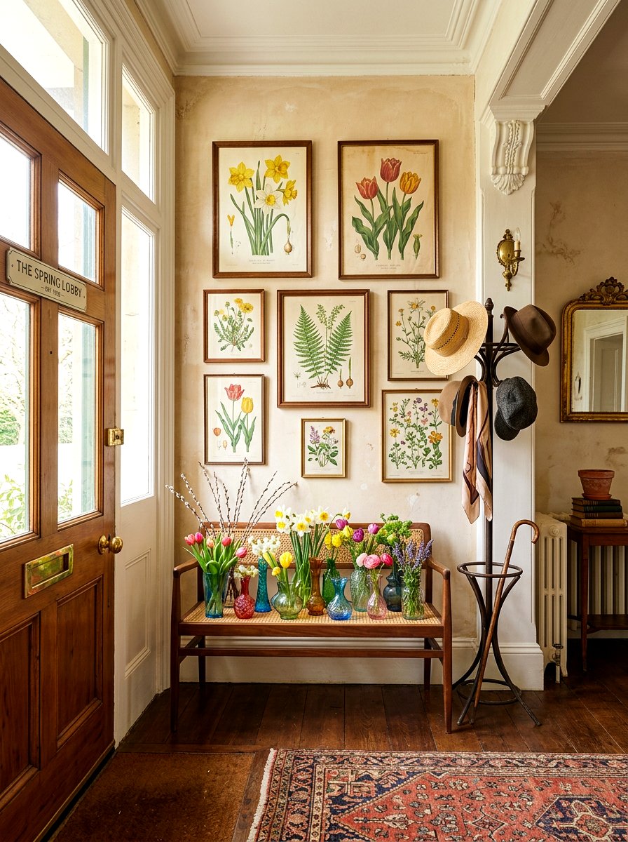 Vintage Spring Lobby Aesthetic - 25 Spring Lobby Decor Ideas