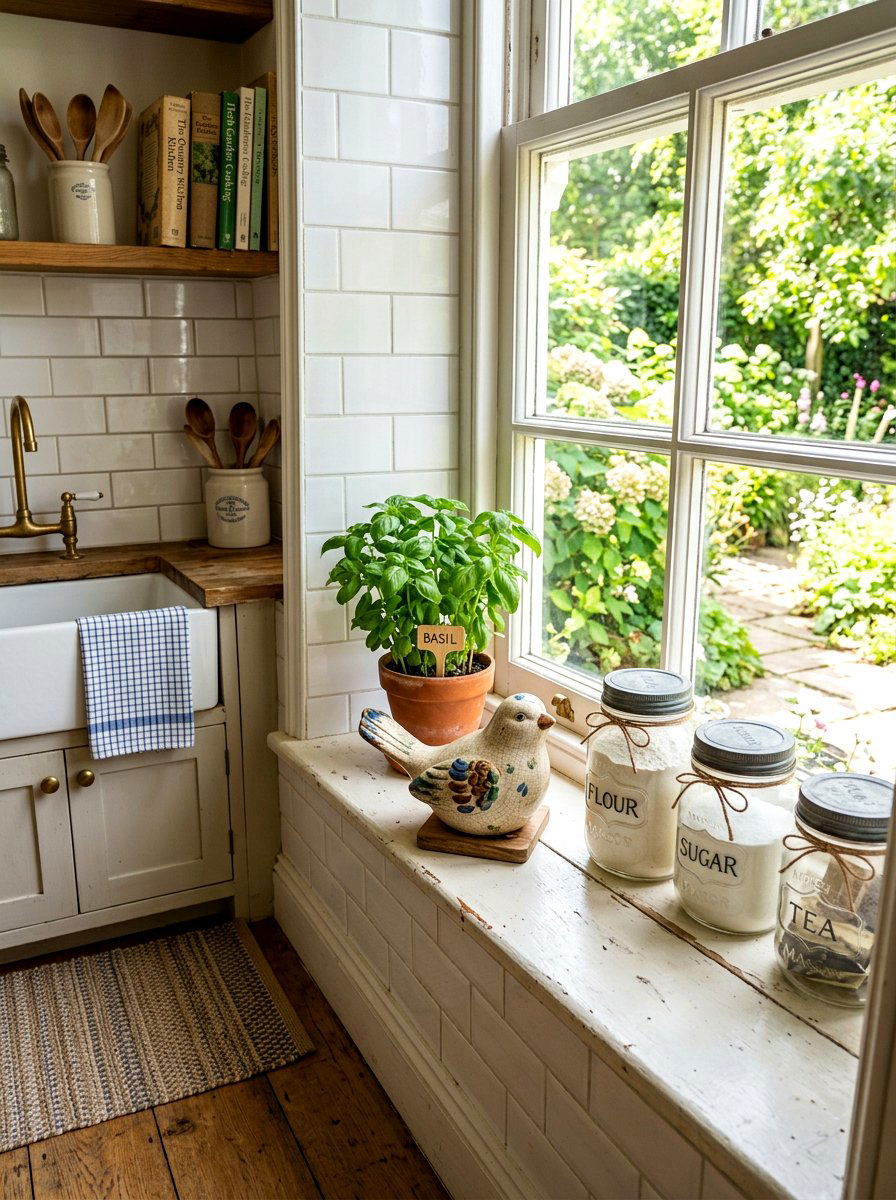 Vintage Style Ceramic Bird For Kitchen - 25 Spring Ceramic Bird Ideas