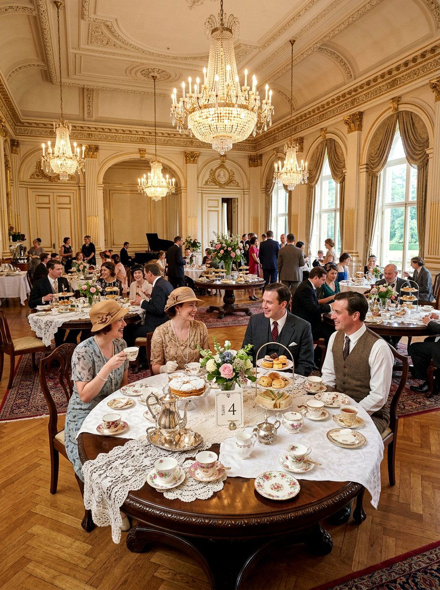 Vintage Tea Party - 25 Spring Wedding Shower Decor Ideas