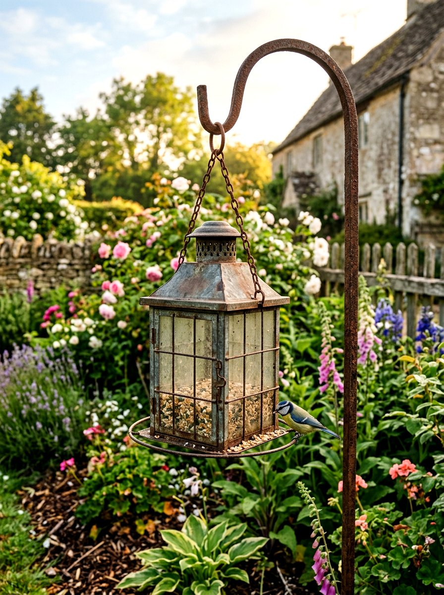 Vintage bird feeder - 25 Spring Bird Feeder Decor Ideas