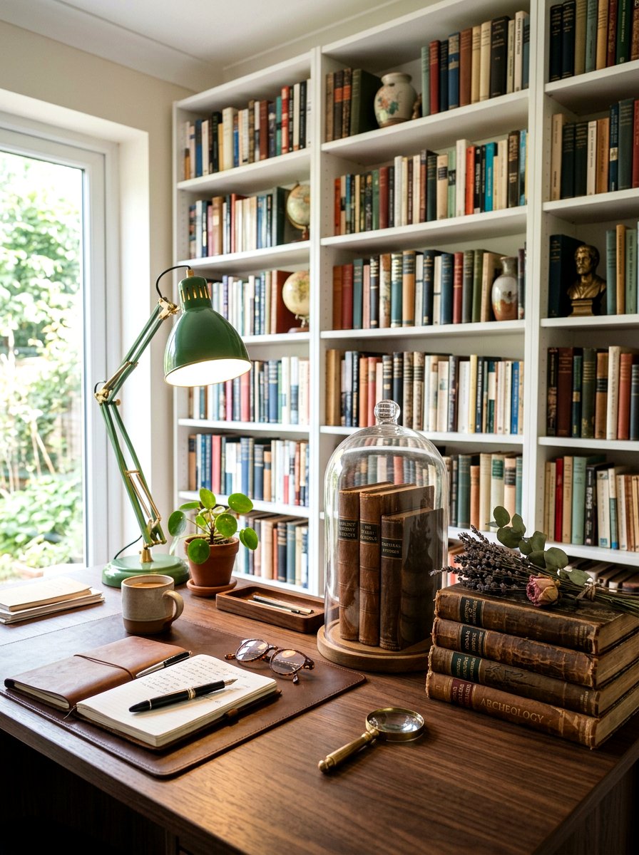 Vintage book cloche - 25 Spring Bell Jar Decor Ideas