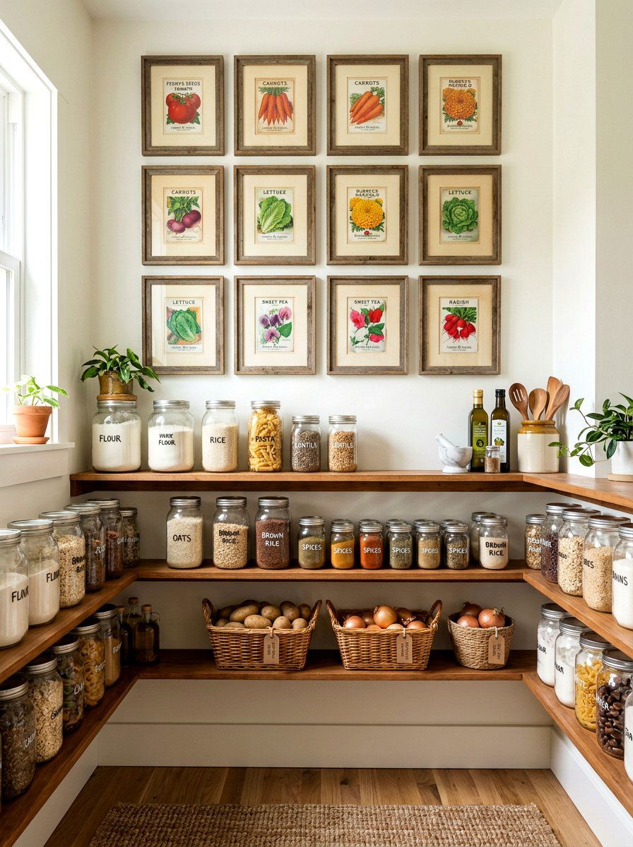 Vintage seed packet - 25 Spring Vintage Decor Ideas