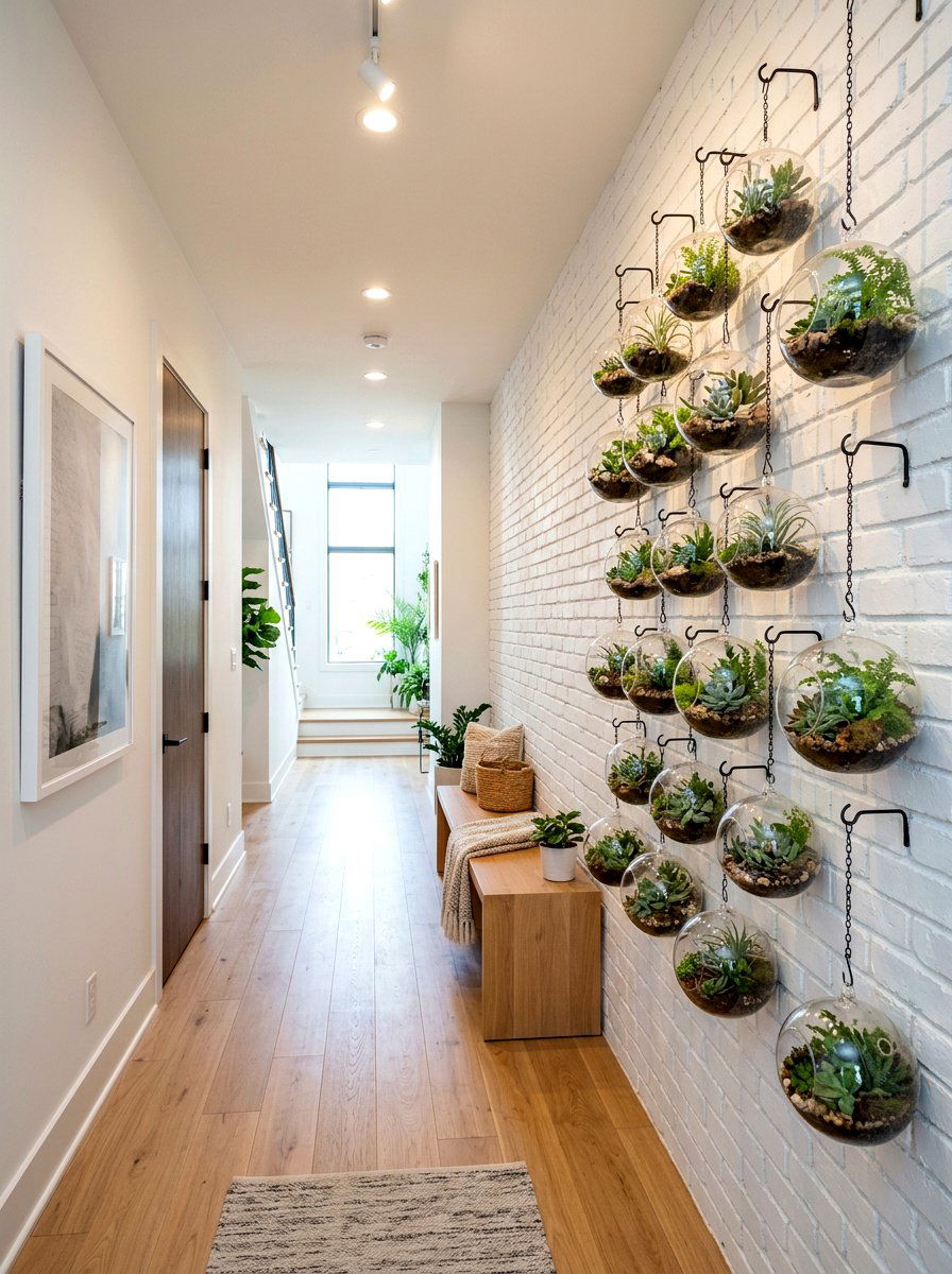 Wall Hanging Terrarium - 25 Spring Terrarium Decor Ideas