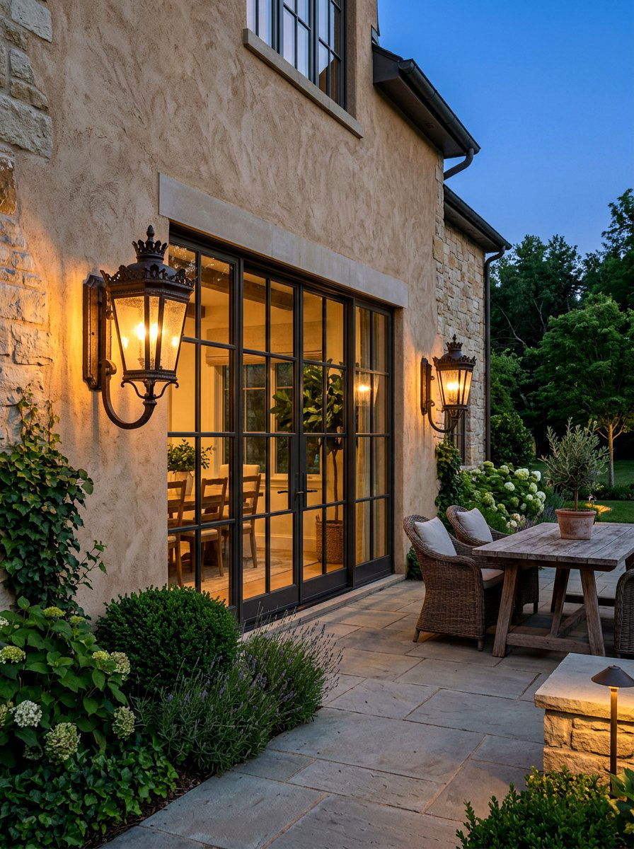 Wall Outdoor Lanterns - 25 Spring Outdoor Lantern Ideas
