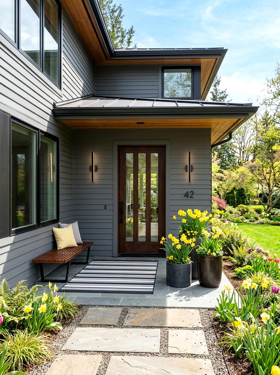 Wall Sconce - 25 Spring Porch Lighting Ideas