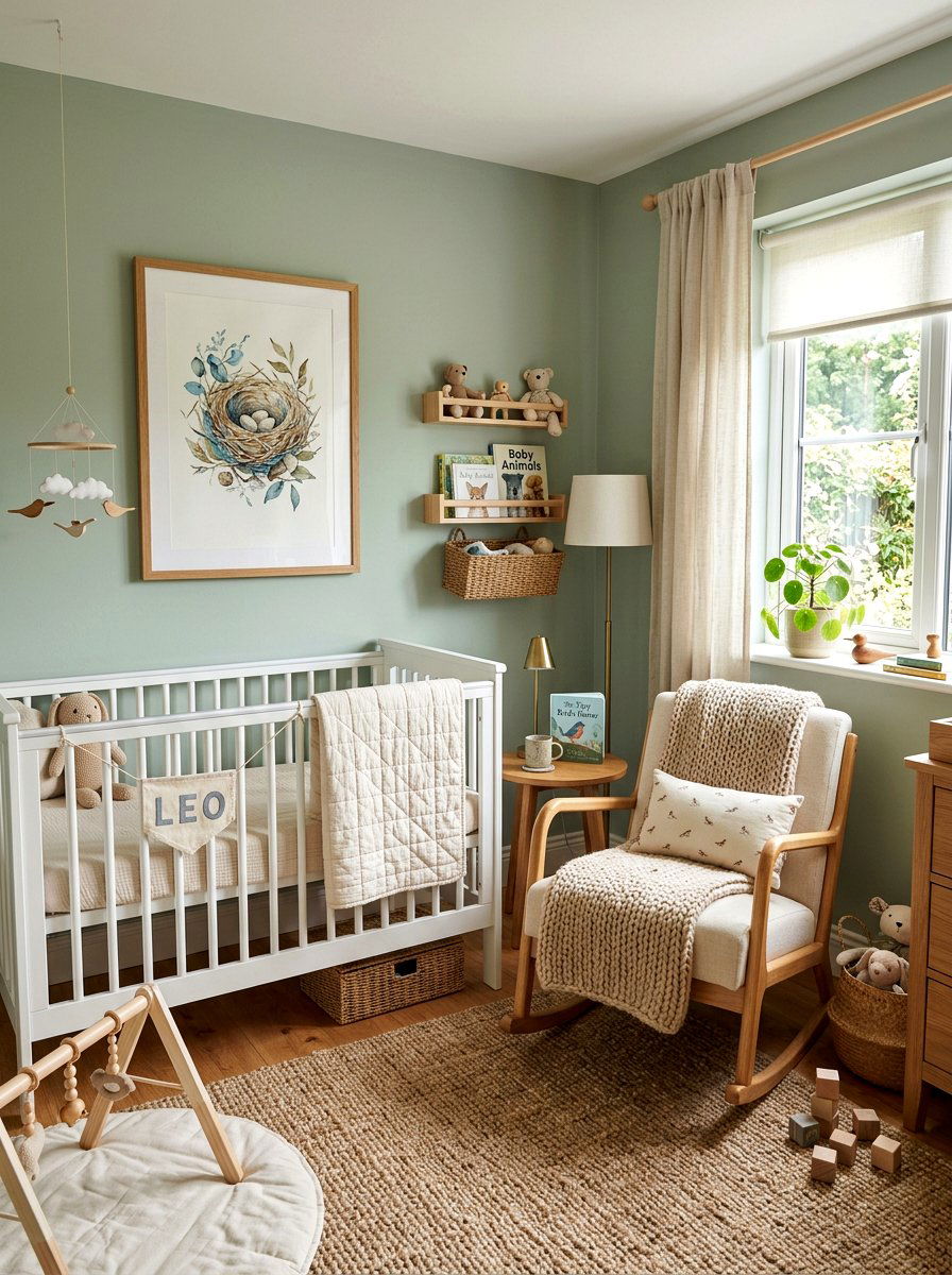 Watercolor Bird Nest - 25 Spring Watercolor Art Ideas