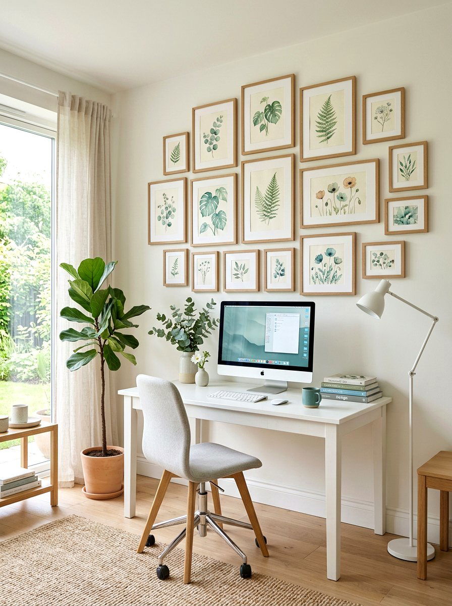 Watercolor Botanical Print - 25 Spring Paint Craft Ideas