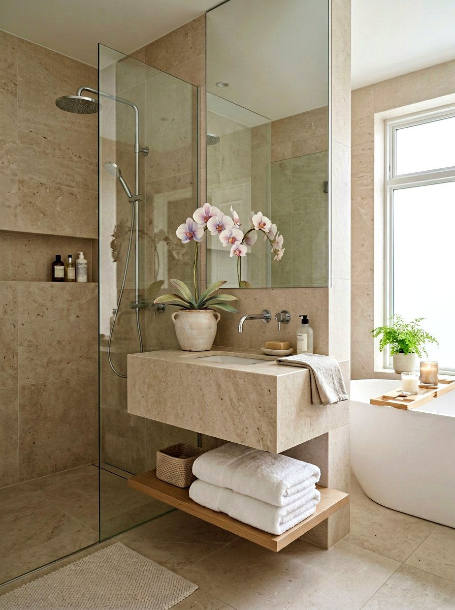 Watercolor Paper Orchid - 25 Spring DIY Paper Flower Ideas