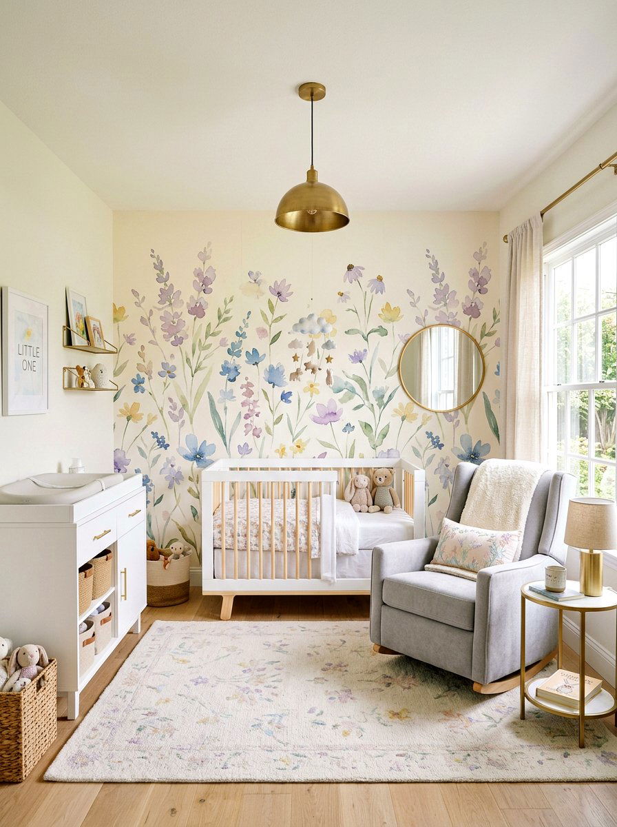 Watercolor Wildflower Wallpaper - 25 Spring Botanical Wallpaper Ideas