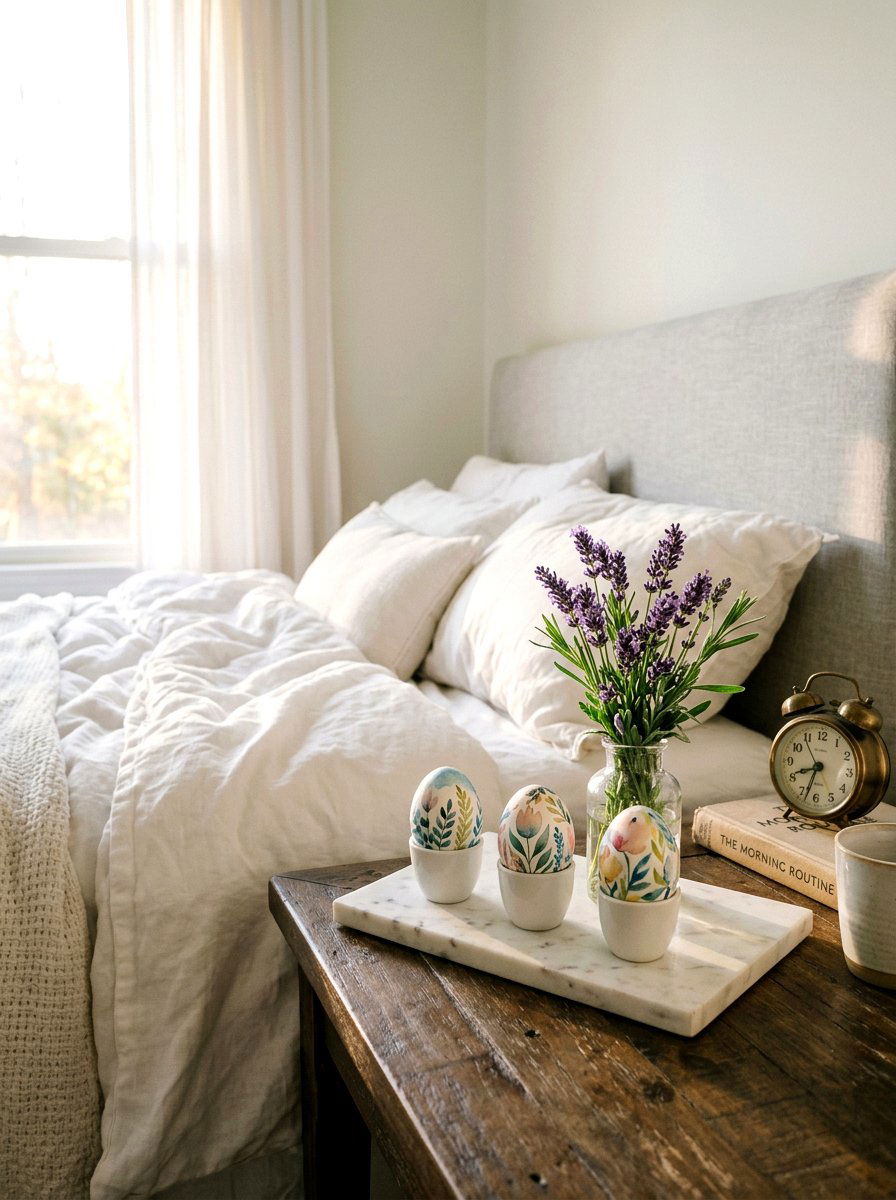 Watercolor effect eggs - 25 Spring Decorative Egg Ideas