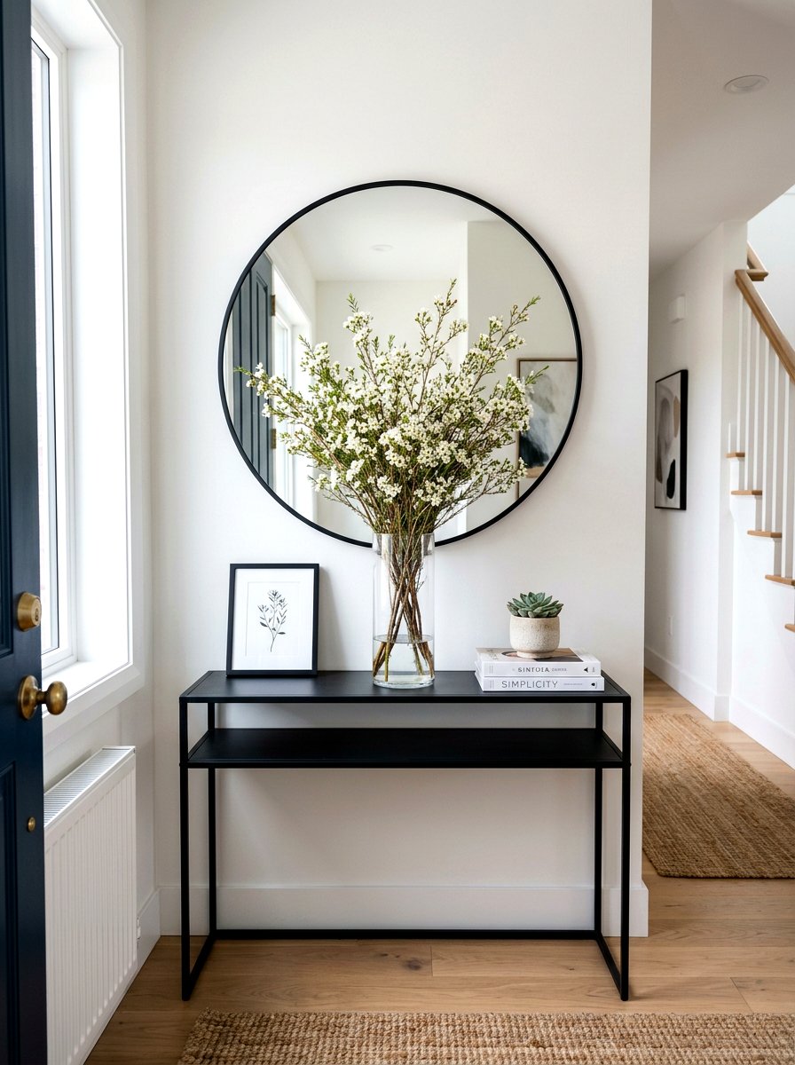 Wax Flower Console Table Arrangement - 25 Spring Wax Flower Ideas