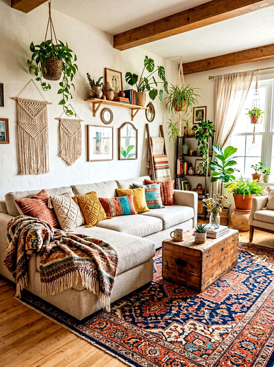 Weathered Step Ladders - 25 Spring Secondhand Decor Ideas