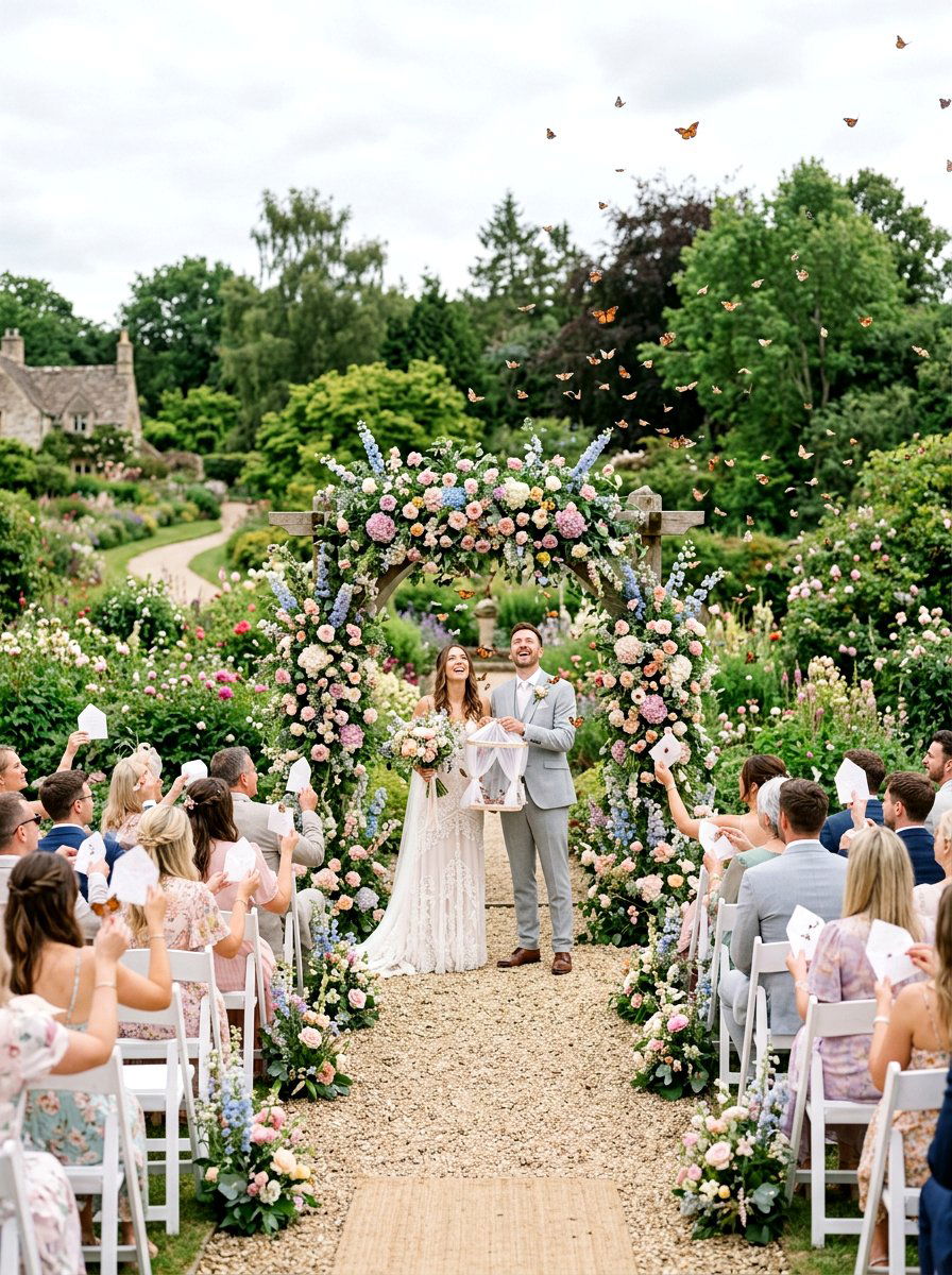 Wedding butterfly release - 25 Spring Butterfly Release Ideas