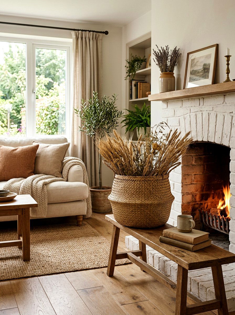 Wheat basket display - 25 Spring Wheat Bundle Ideas