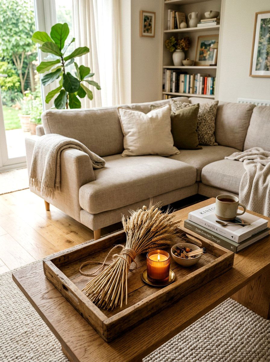 Wheat coffee table decor - 25 Spring Wheat Bundle Ideas