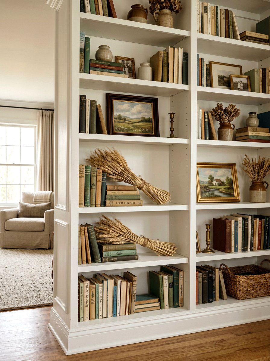 Wheat shelf decor - 25 Spring Wheat Bundle Ideas