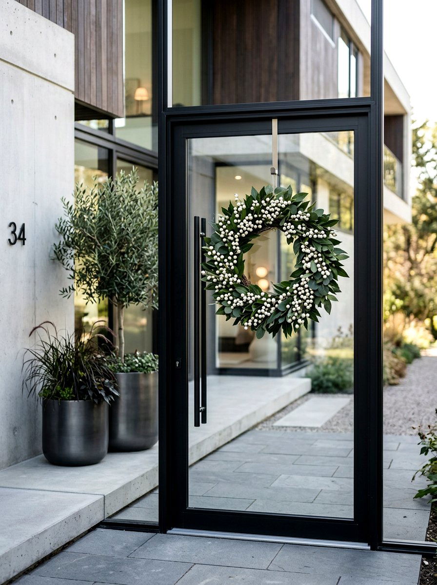 White Berry Wreath - 25 Spring DIY Wreath Ideas