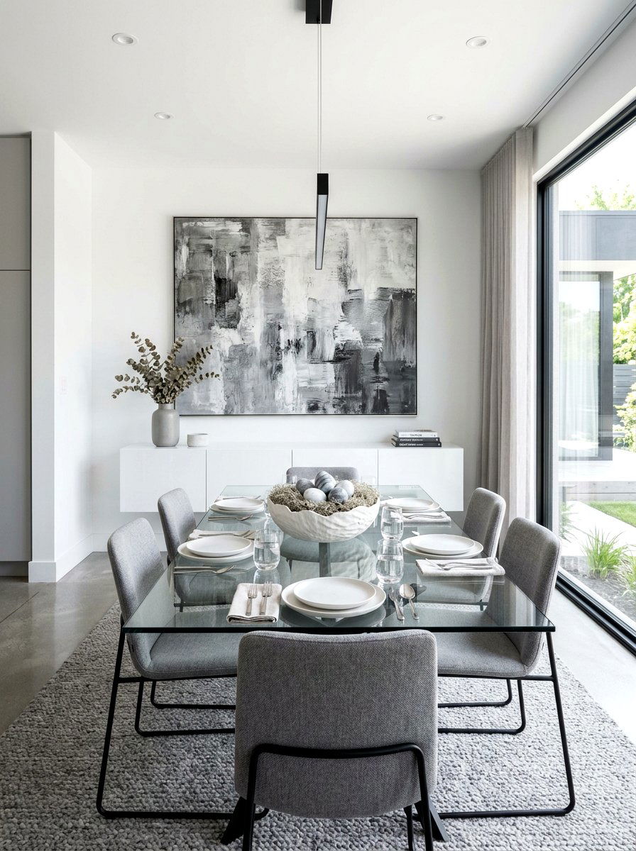 White Ceramic Nest Bowl - 25 Spring Bird Nest Centerpiece Ideas