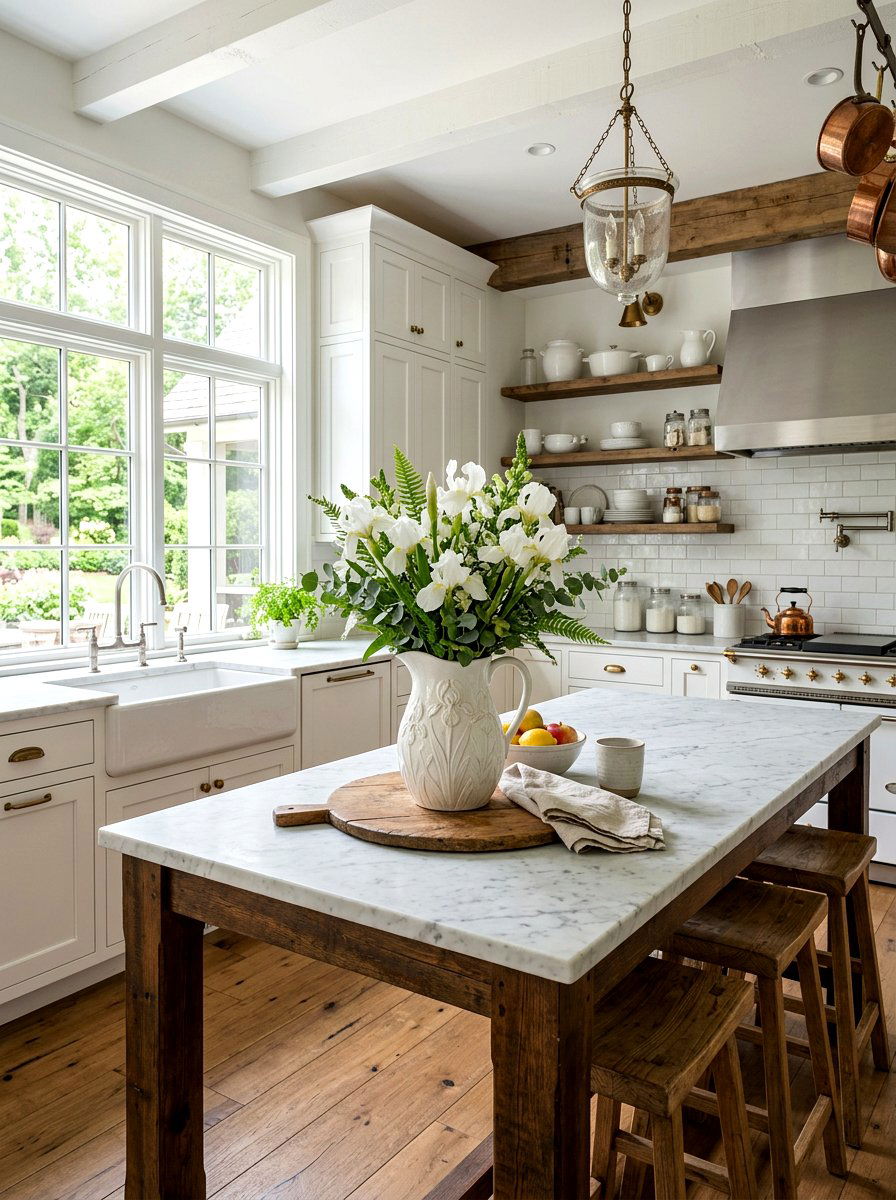 White Iris Pitcher - 25 Spring Iris Arrangement Ideas