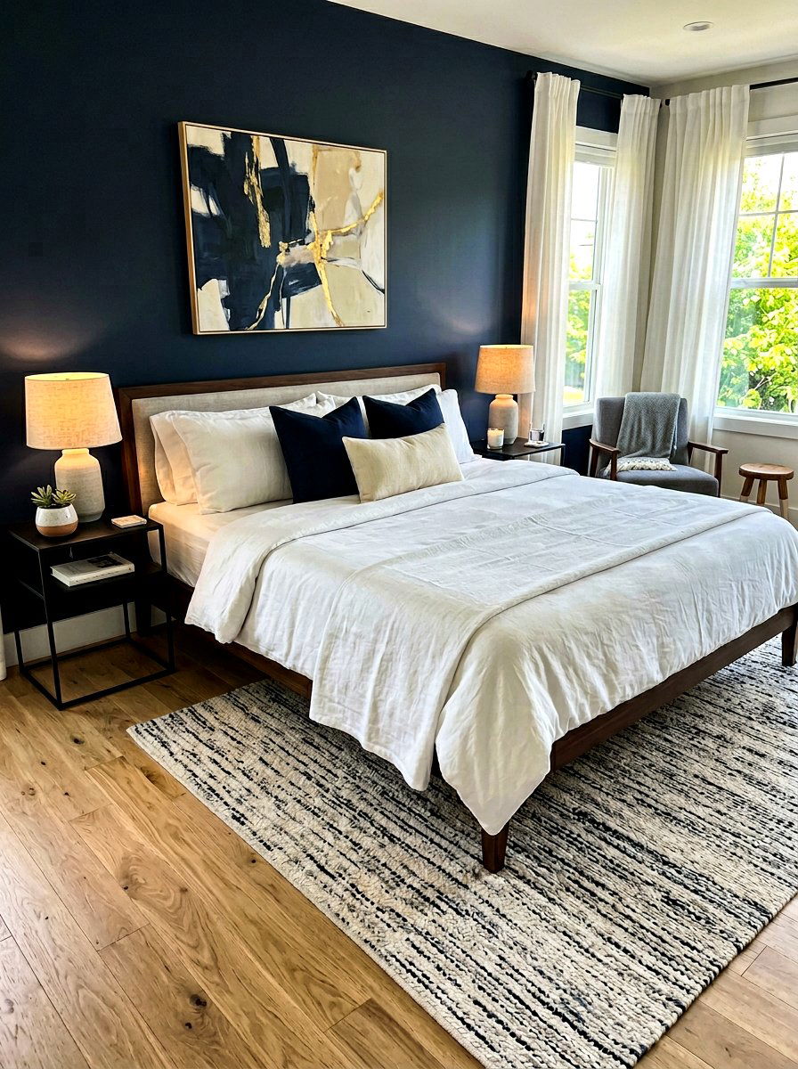 White Linen Bed Scarf - 25 Spring Linen Throw Ideas