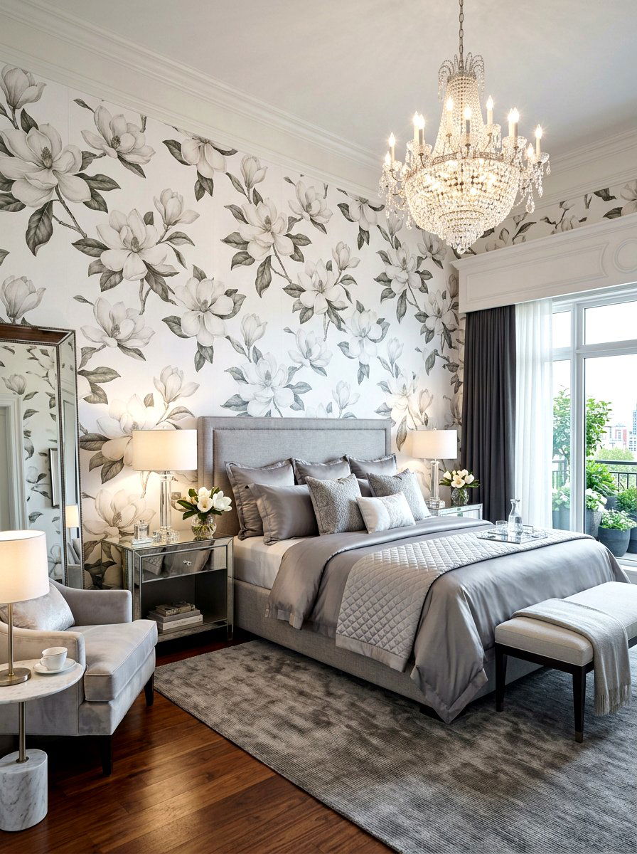 White Magnolia Wallpaper - 25 Spring Botanical Wallpaper Ideas