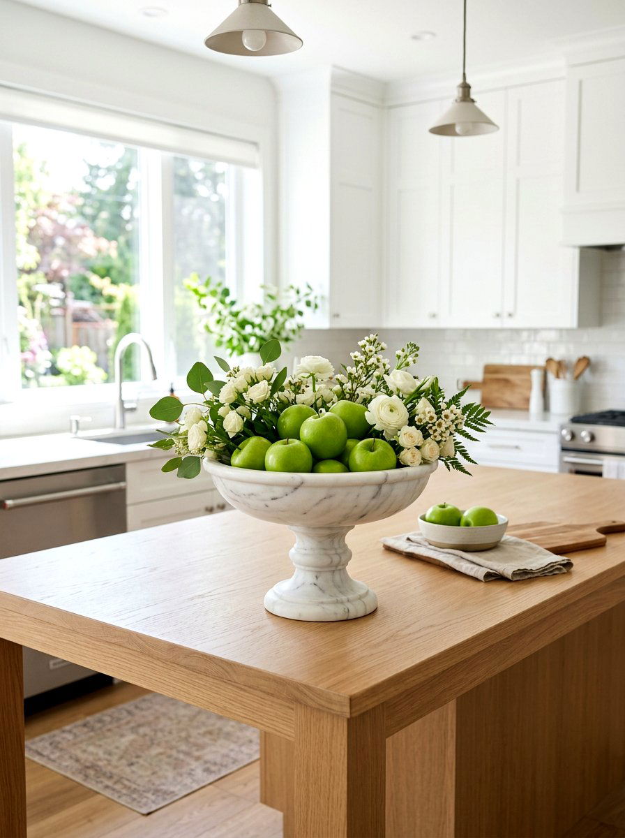 White Marble Pedestal Bowl - 25 Spring Pedestal Bowl Ideas