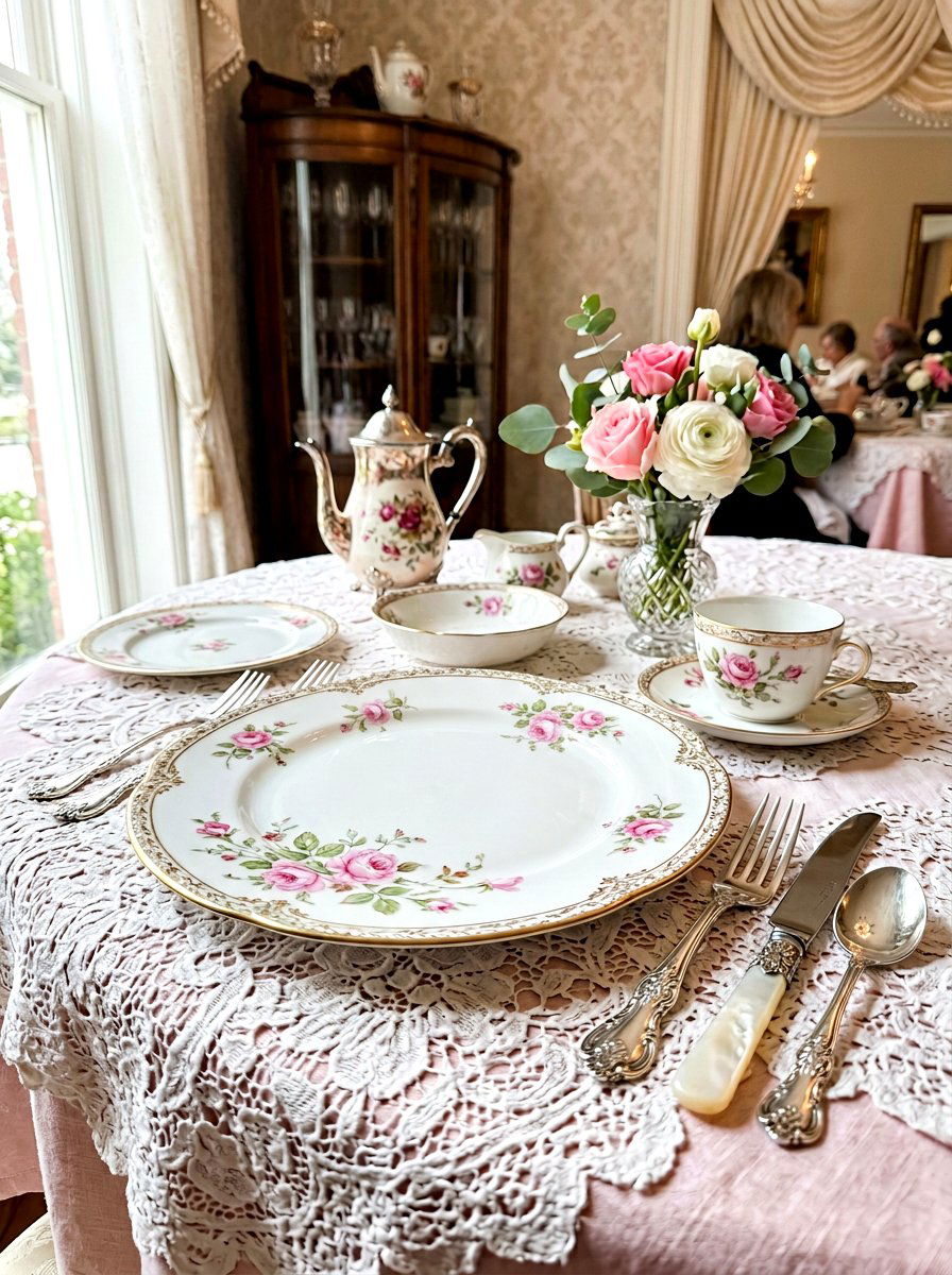 White Porcelain Charger - 25 Spring Charger Plate Ideas