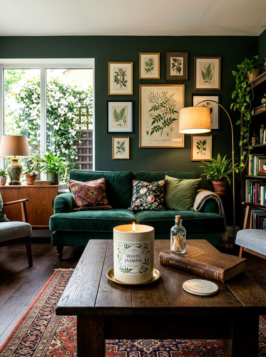 White jasmine candle - 25 Spring Scented Candle Ideas