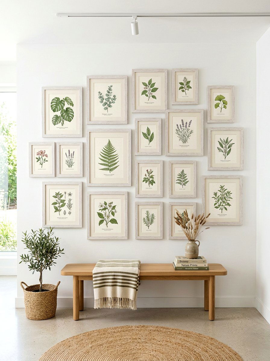 Whitewashed Picture Frames - 25 Spring Whitewashed Furniture Ideas