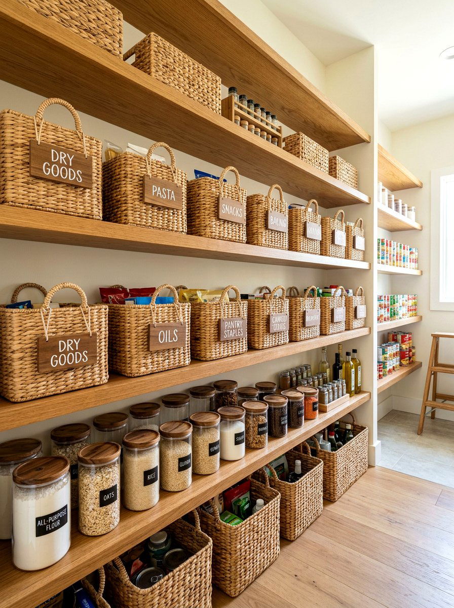 25 Charming Spring Wicker Basket Decor Ideas for Your Home