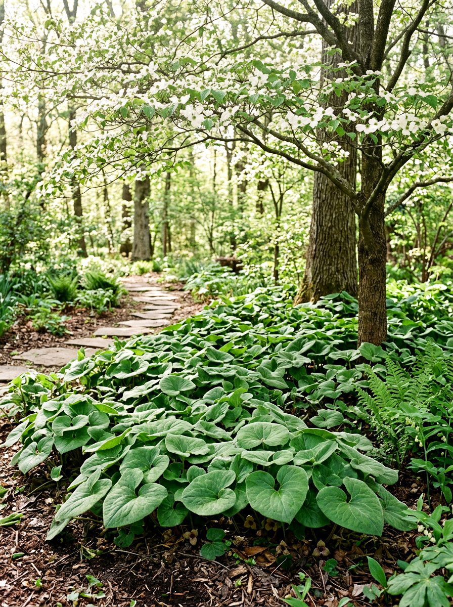 Wild Ginger - 25 Spring Ground Cover Ideas