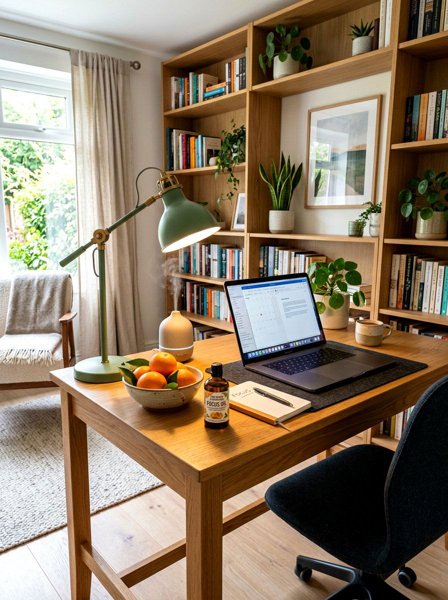 Wild Orange Peppermint Focus Oil - 25 Spring Essential Oil Ideas